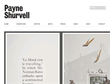 Tablet Screenshot of payneshurvell.com